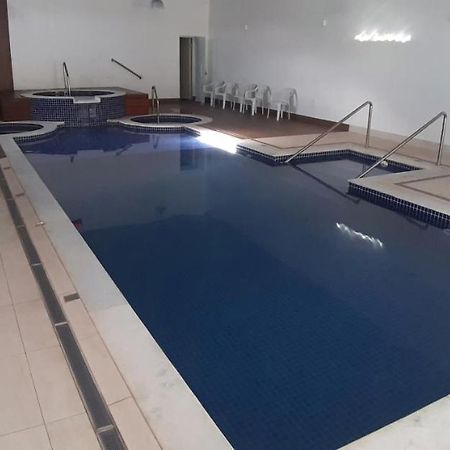 Flat No Apart-Hotel Cavalinho Branco Com Piscina Aquecida 1D8 Águas de Lindóia Dış mekan fotoğraf