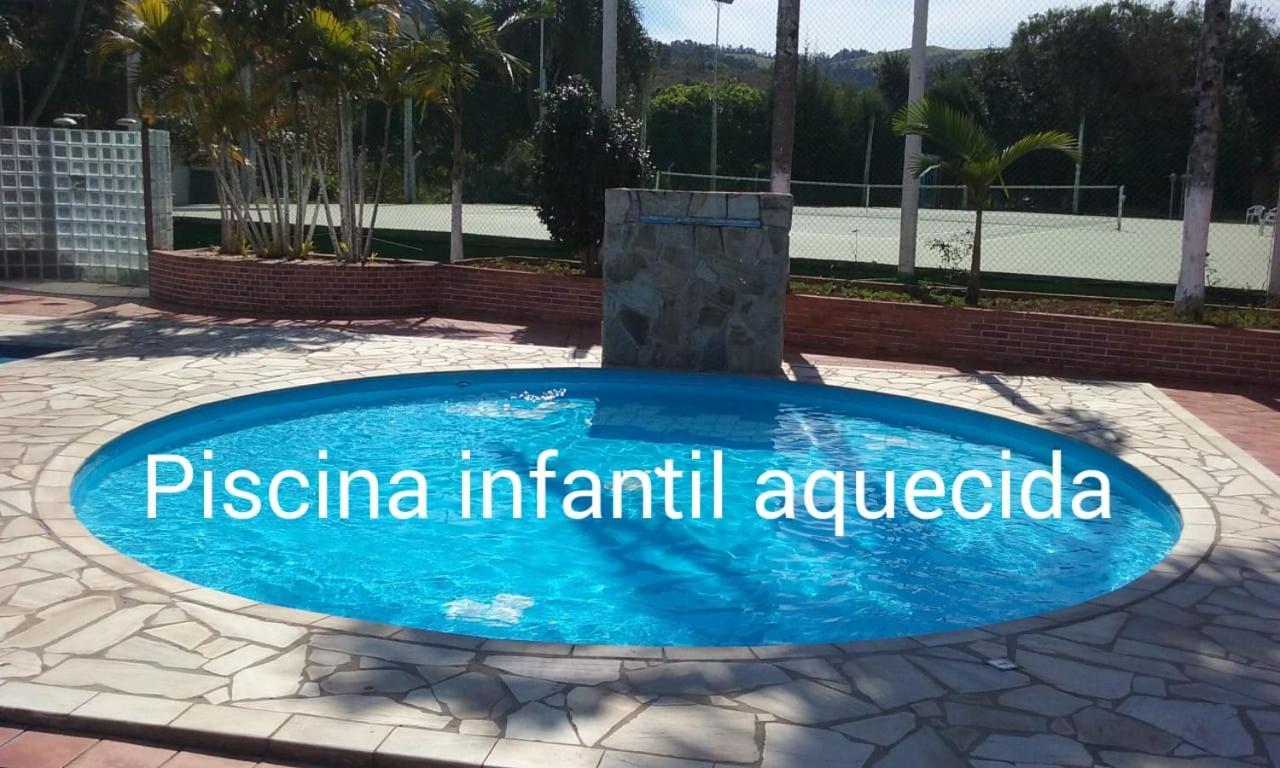 Flat No Apart-Hotel Cavalinho Branco Com Piscina Aquecida 1D8 Águas de Lindóia Dış mekan fotoğraf